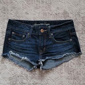 American eagle low rise jean shorts 00
